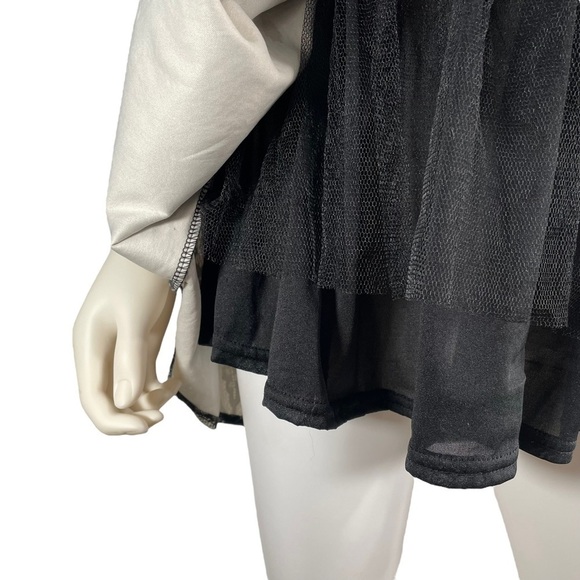 Charlotte Russe Sleeveless Strapless Mini Lace Cocktail Dress Black White Small - Picture 5 of 11